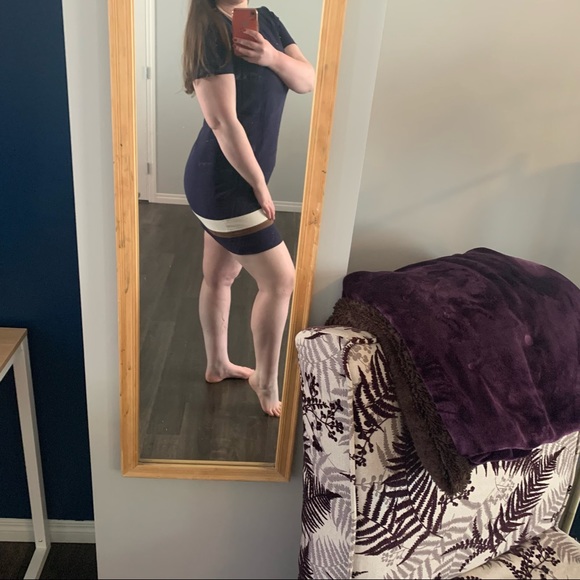 Tommy Hilfiger Short Sleeve Dress with Suede Details - Picture 3 of 7